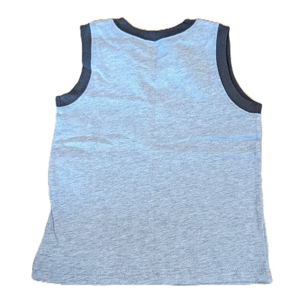 Carter's Baby Boy Lot of 2 Shirts - 1 Sleeveless, 1 Short Sleeve Tee - 24 Months - Picture 3 of 5